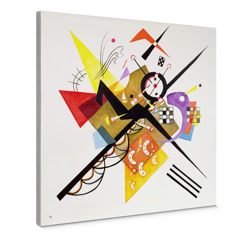 Lienzo Kandinsky - Sobre blanco II