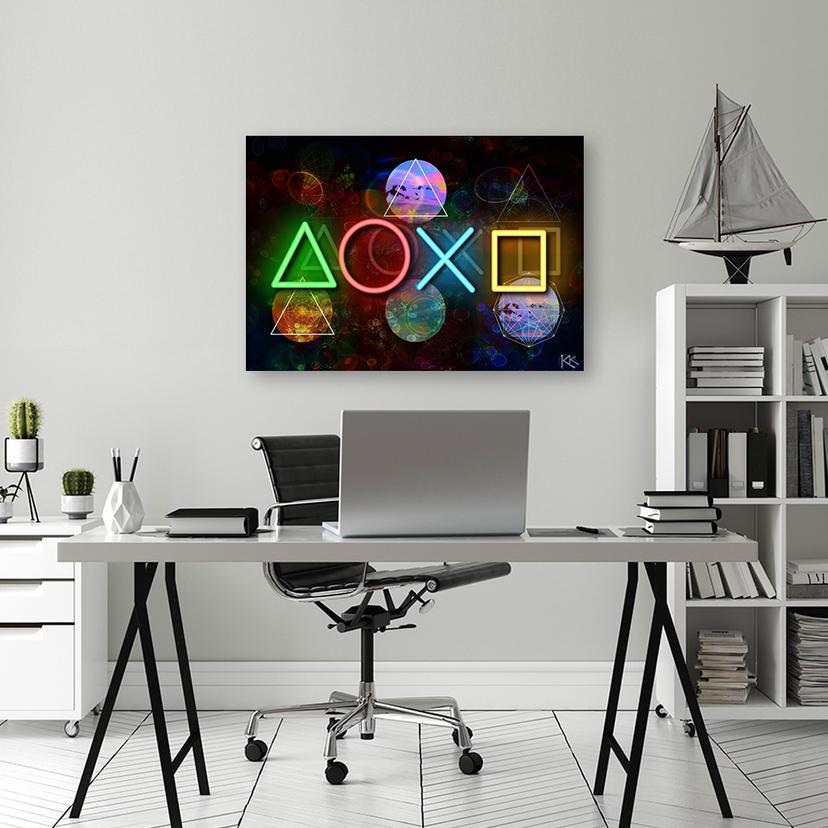 Stampe su tela, Console di gioco