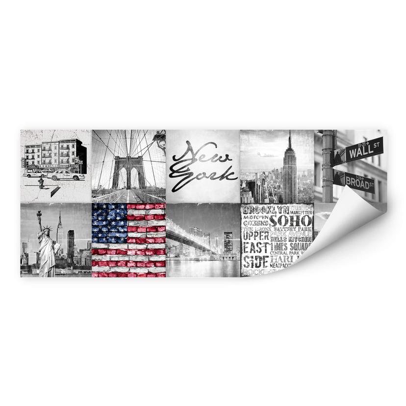 Wallprint Impressions of New York City - Panorama