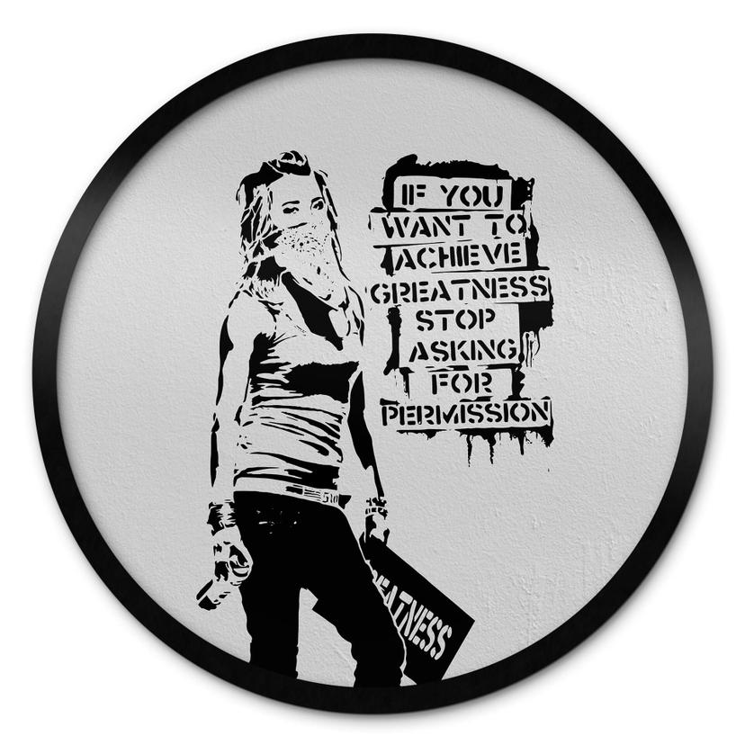 Plakat Banksy - Achieve Greatness
