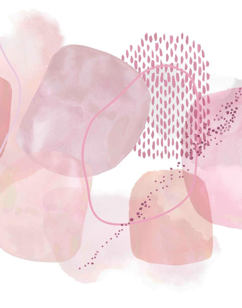 Papier peint photo Beige Abstraction avec points et formes organiques 2,7 x 2,12 m