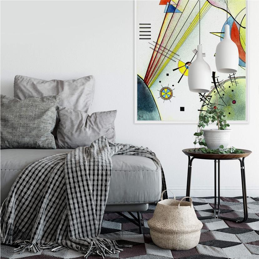 Zelfklevende Poster Kandinsky - Connection