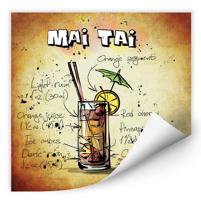 Muurprints Mai Tai Recept