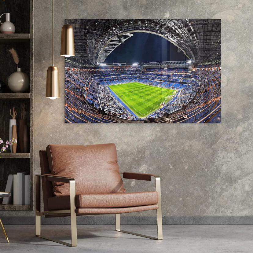 Stampa su vetro acrilico di García - Stadio Santiago Bernabéu