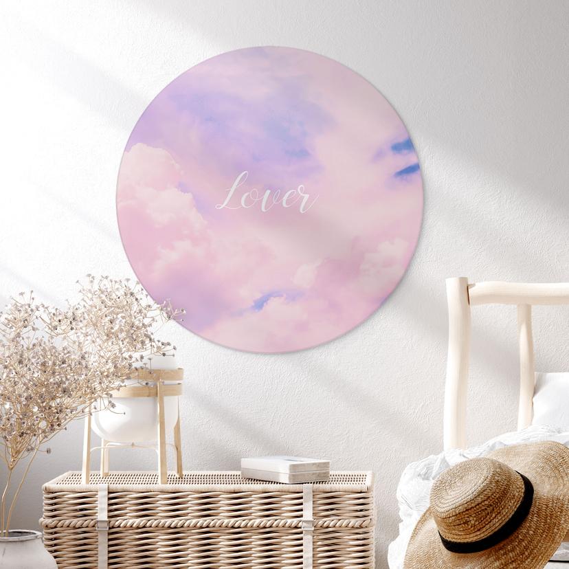 Decorazione murale in Dibond Lover - ispirato a Taylor Swift