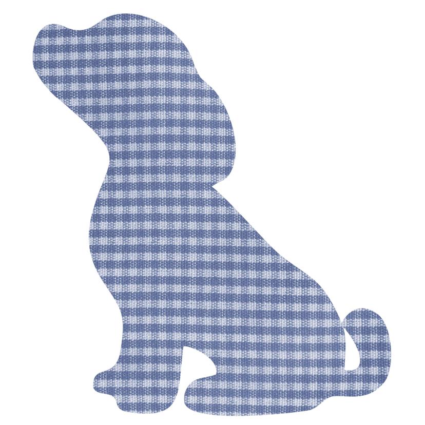 Cucciolo di cane 01 (sagoma con motivi)