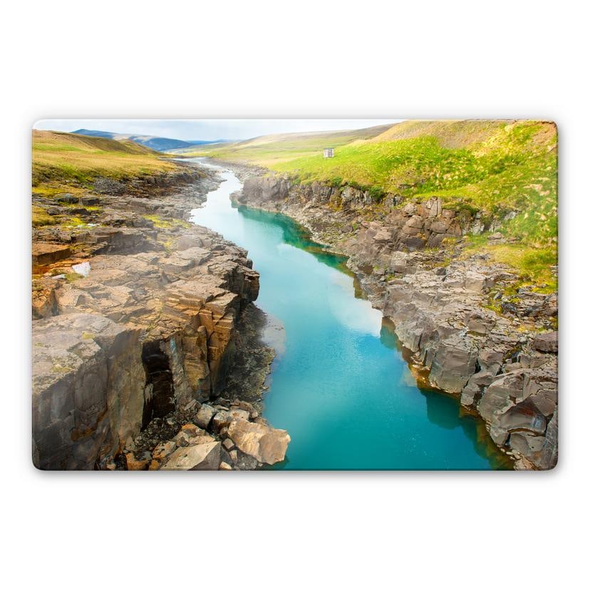 Tableau en verre - Gorge