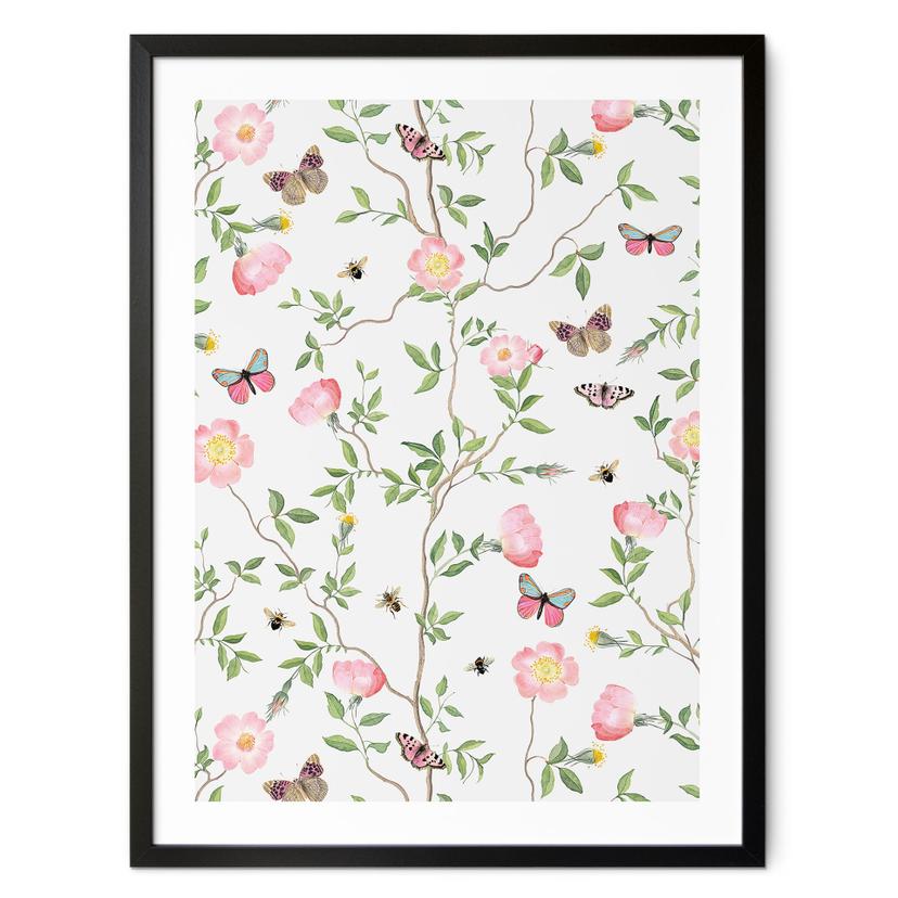 Póster Rosas de Navidad en primavera - UN Designs