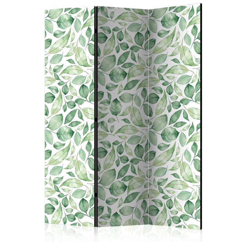 Screen room divider - Naturlig skønhed, 3-delt