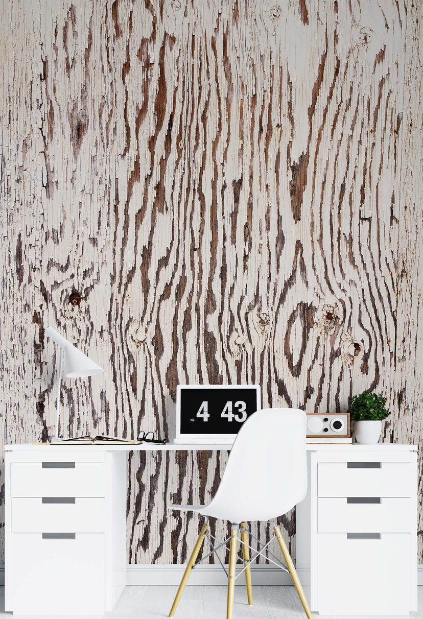 Fototapete, Holz Bretter Imitiert Makro