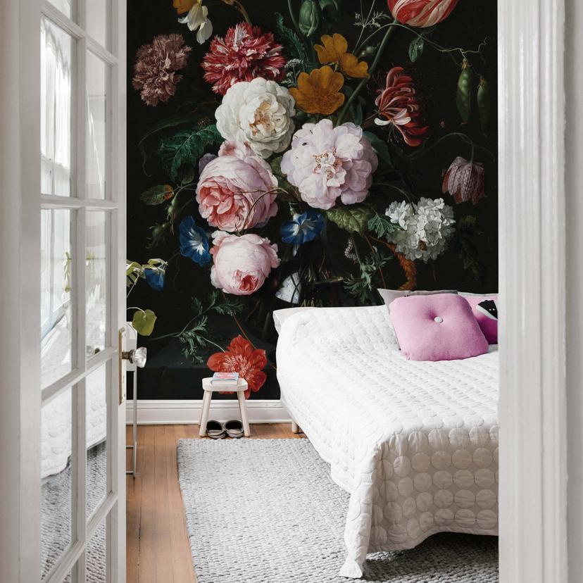 Papier peint photo de Heem - Nature morte aux fleurs
