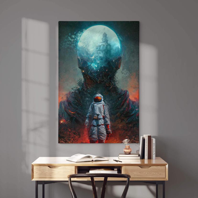 Canvastavla Heine - Astronaut på resa - Astro Cruise