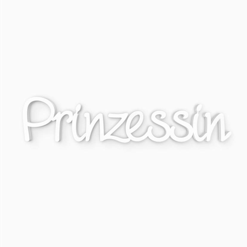 Lettres décoratives - Prinzessin