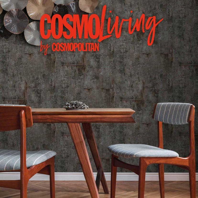COSMOPOLITAN tapet betonlook antracit sort - loft design Ikke-vævet tapet køkken