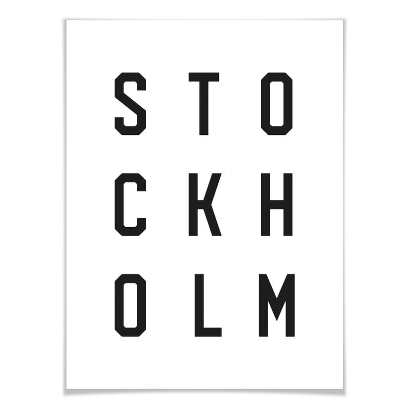 Poster - Stoccolma