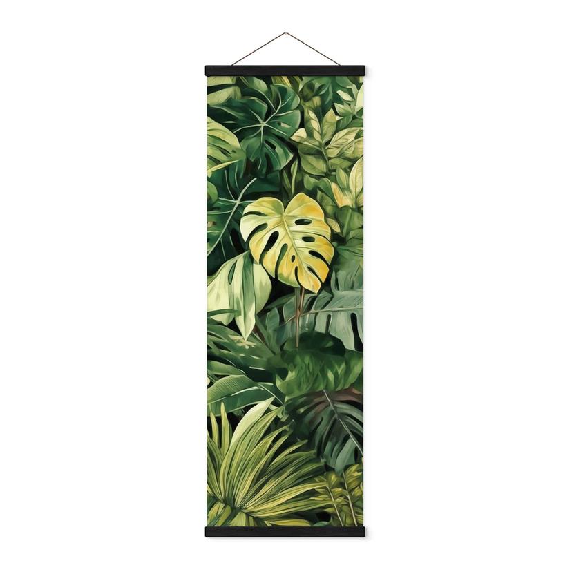 Póster de tela de plantas selváticas - Jaszke - Panorama