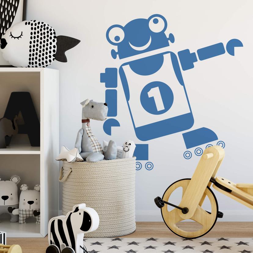 Sticker mural - Robot Finn