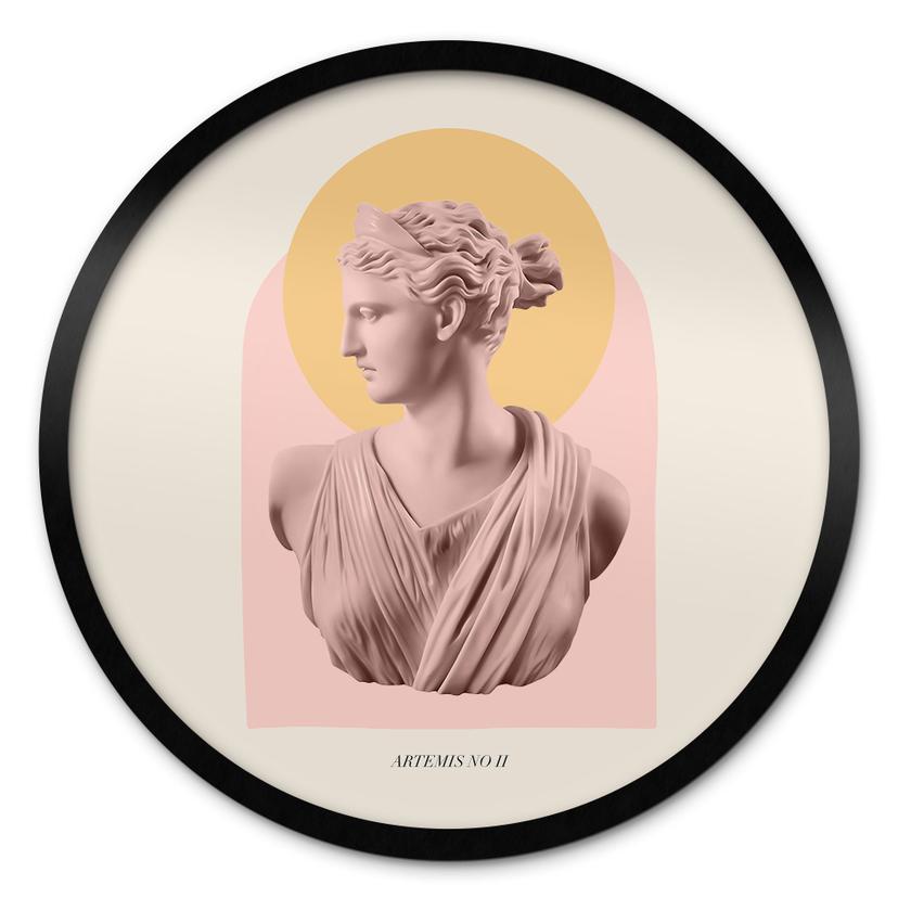 Plakat Statue af gudinden Artemis - Grace Digital Art