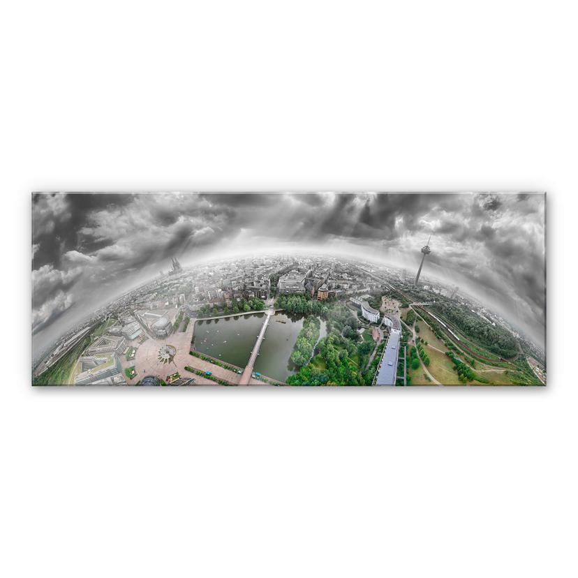 Akrylbillede Heine - Köln Panorama