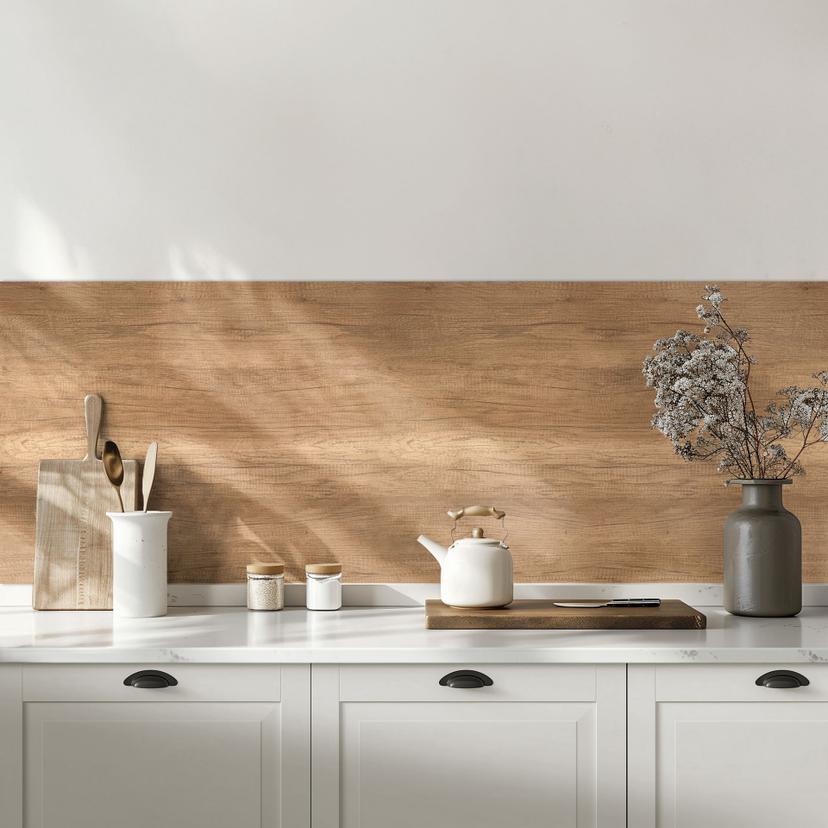 Küchenrückwand Spritzschutz Holzoptik Altholz - Folie oder Aluverbund