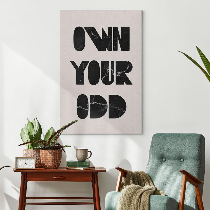 Lienzo Own your odd