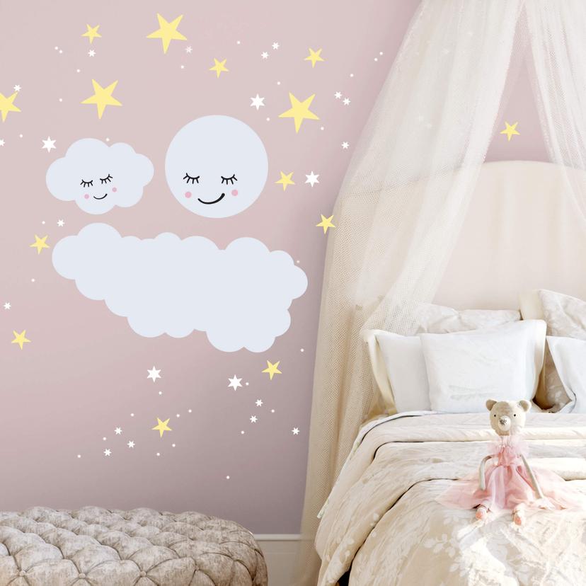 Adesivo murale - Cielo stellato - luminoso