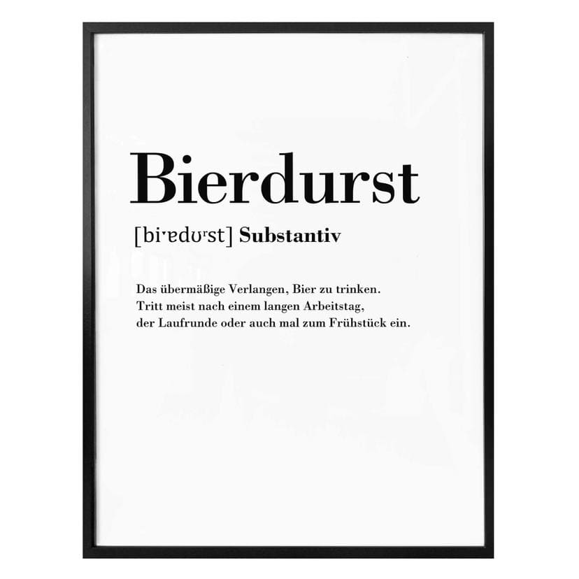 Poster - Bierdurst