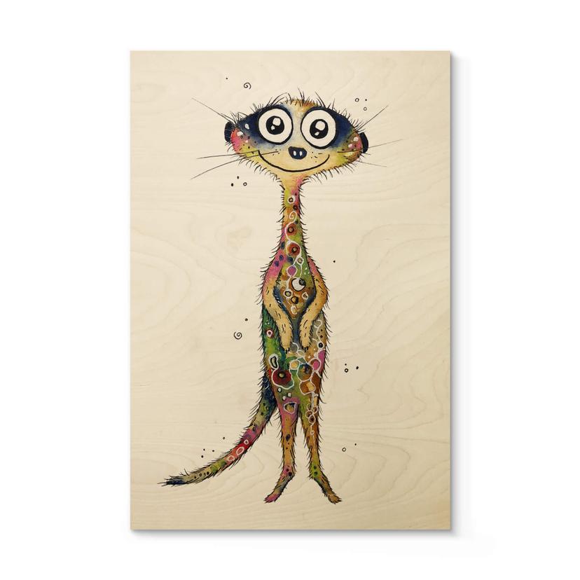 Hagenmeyer Billede af træ - Meerkat