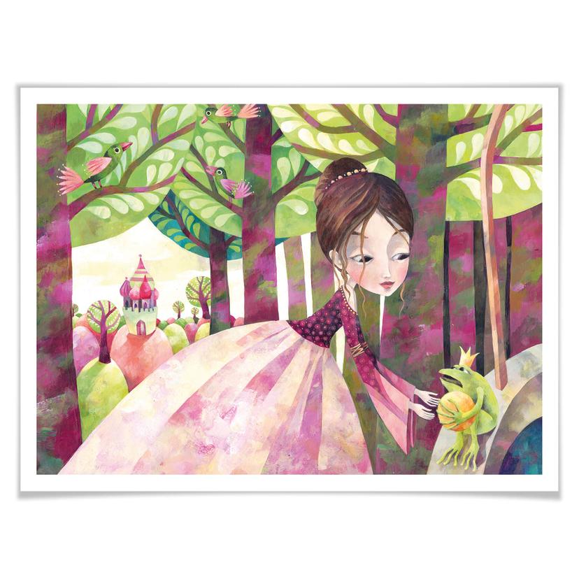 Poster Blanz – De Prinses en de Kikker