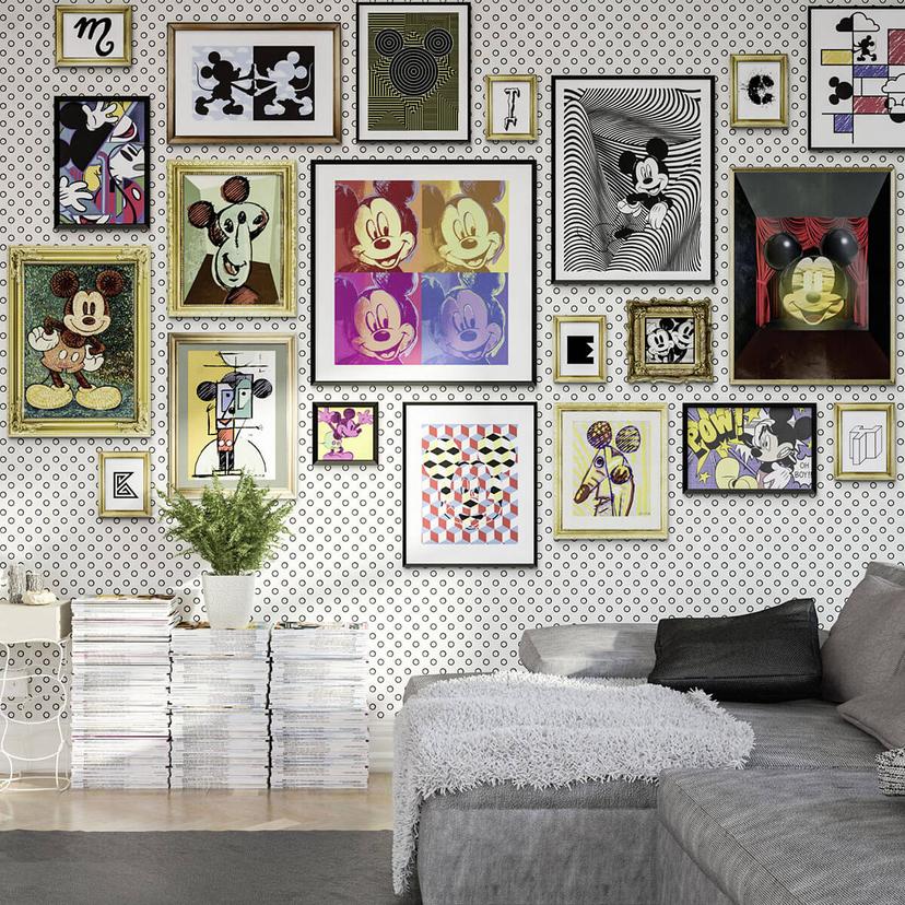 Fotobehang Mickey Art Collection