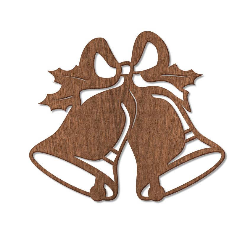Decoro in legno - Campane