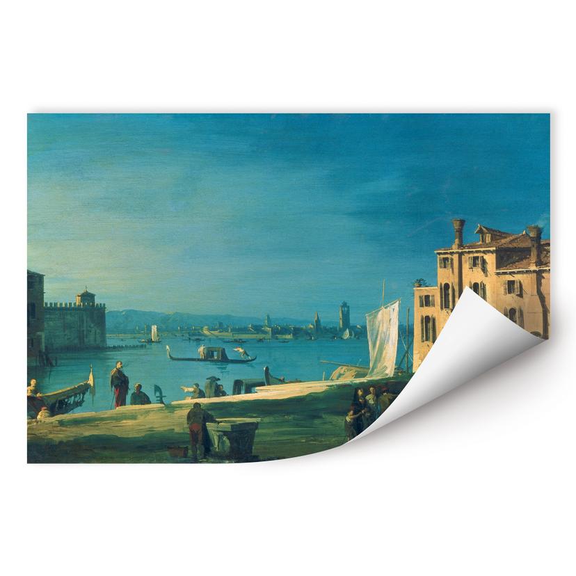 Zelfklevende Poster - Canaletto - Murano