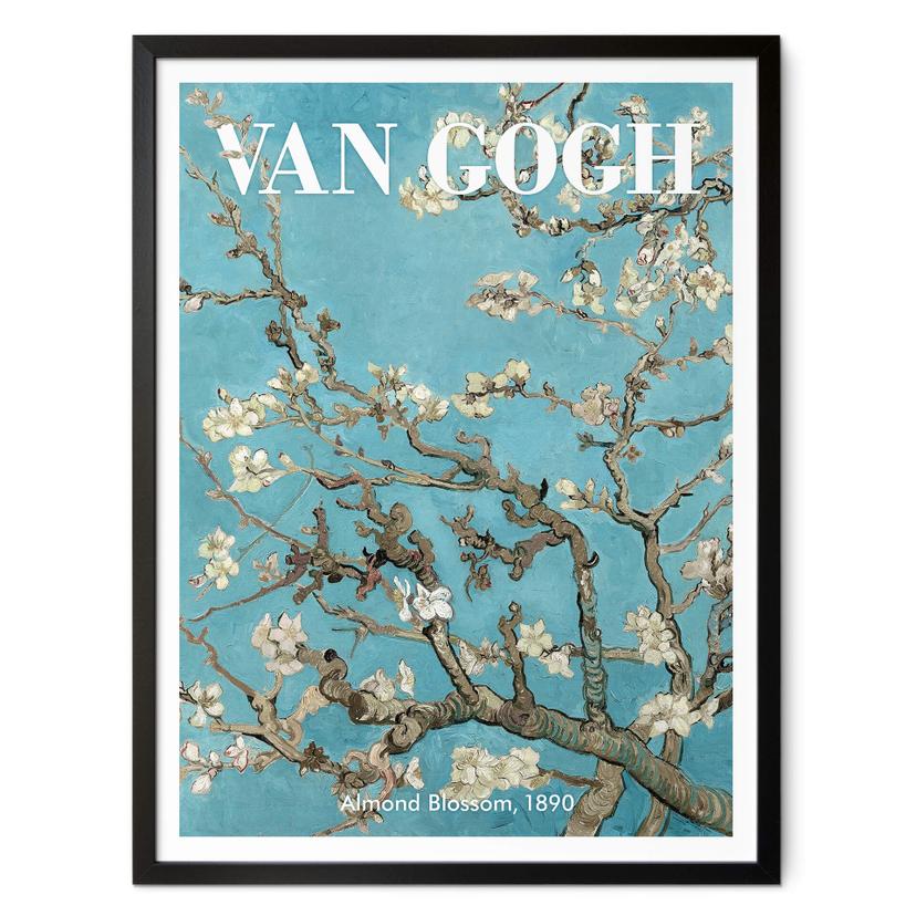 Póster van Gogh Design - Almendro en flor