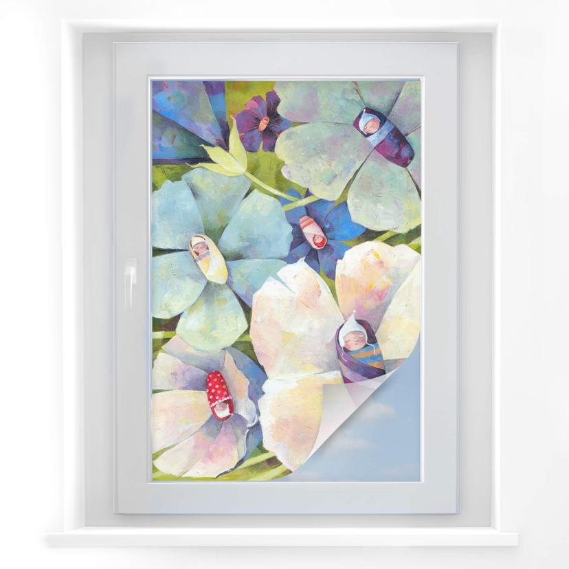 Blanz privacy film - Bebés en flor
