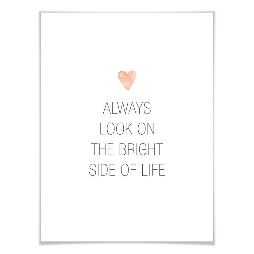 Poster Confetti & Cream - The bright side