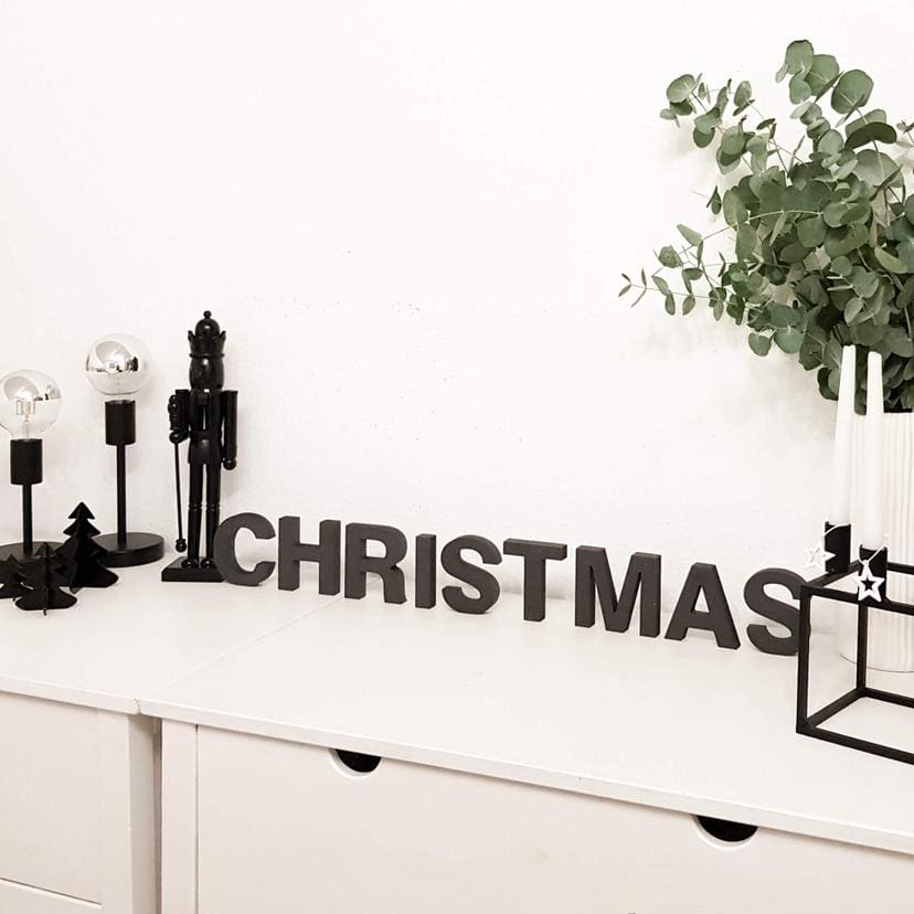 MDF bogstaver - Christmas
