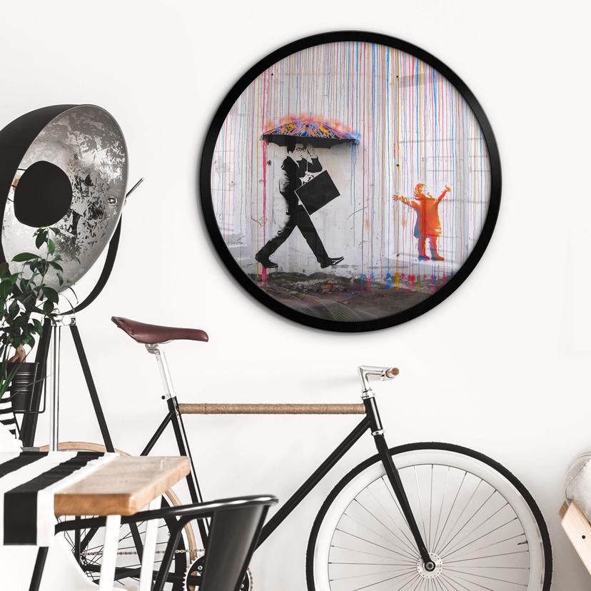 Poster Banksy - Coloured Rain