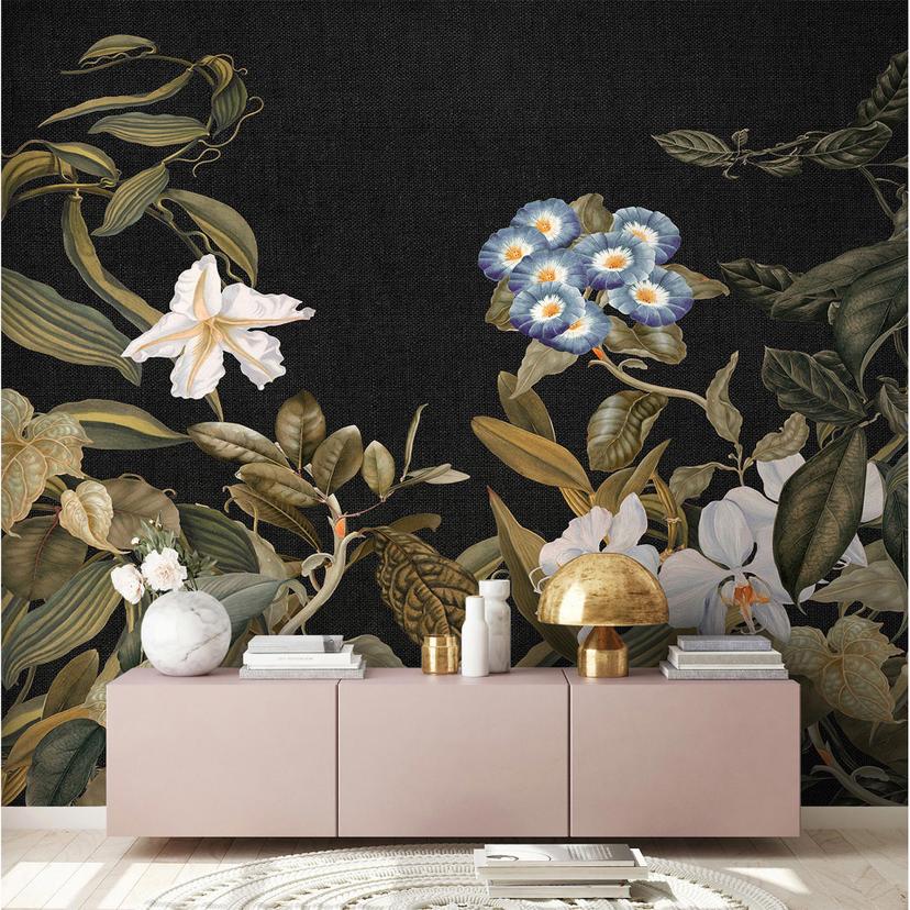 Architects Paper Papier peint photo Atelier 47 Botanic Sketch fleurs et plantes