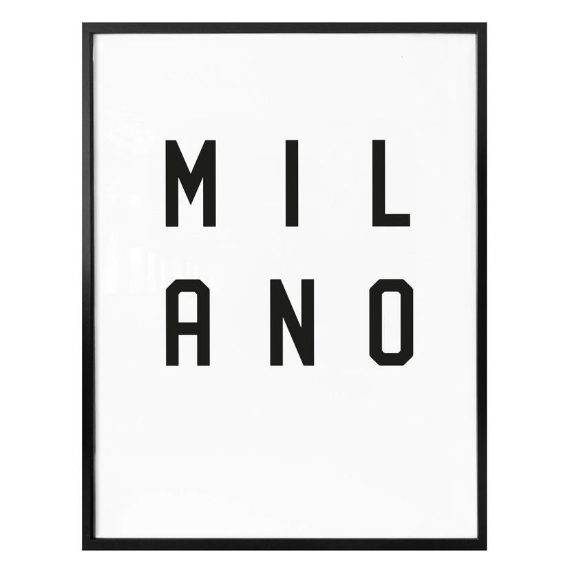 Póster - Tipografía Milano