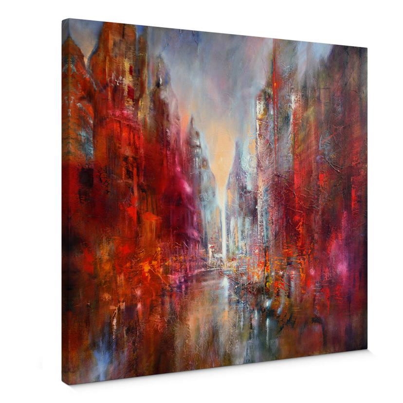 Lienzo - Schmucker - Ciudad catedralicia