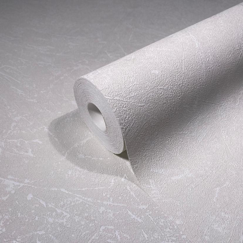 Tekstil fleece tapet gips look beige Tekstur