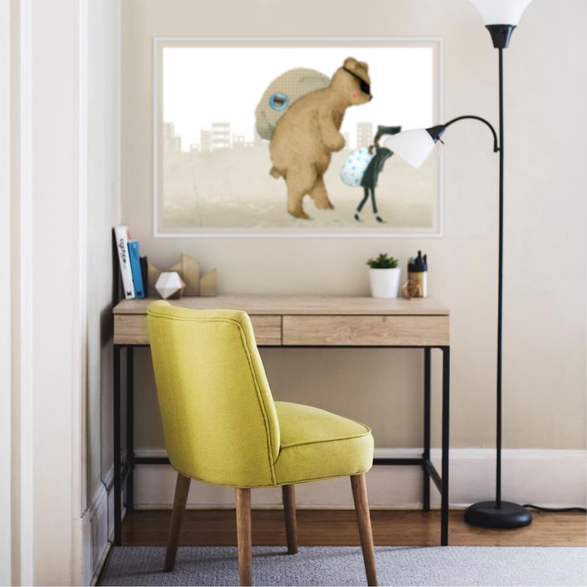 Wallprint Loske - Diebe