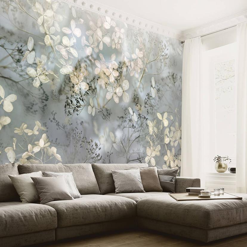Guido Maria Kretschmer Fotobehang Art Edition Beige Flowers