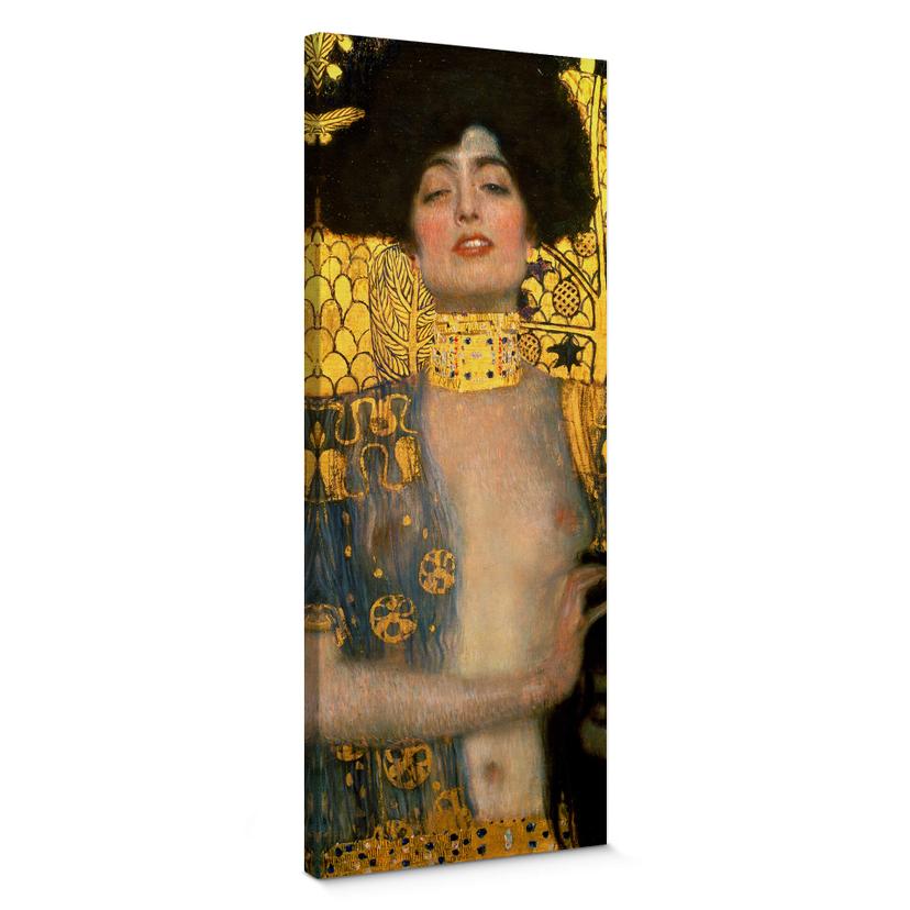 Pintura sobre lienzo de Klimt - Judith con la cabeza de Holofernes
