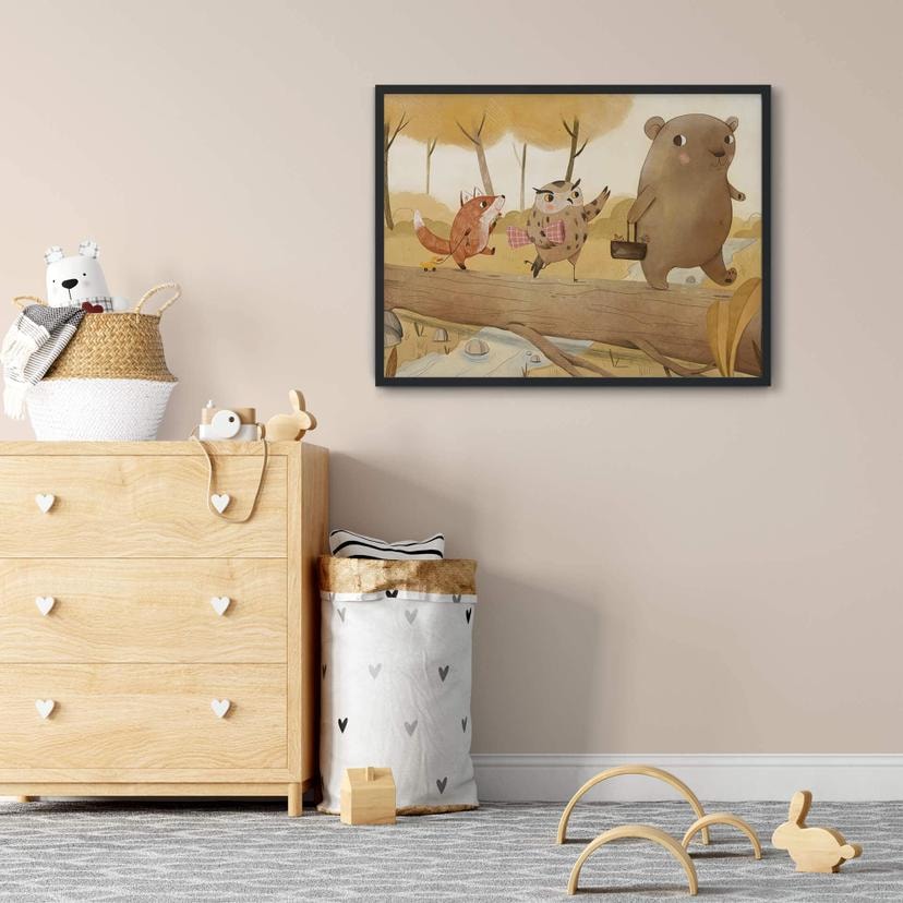 Poster Loske - Picknick