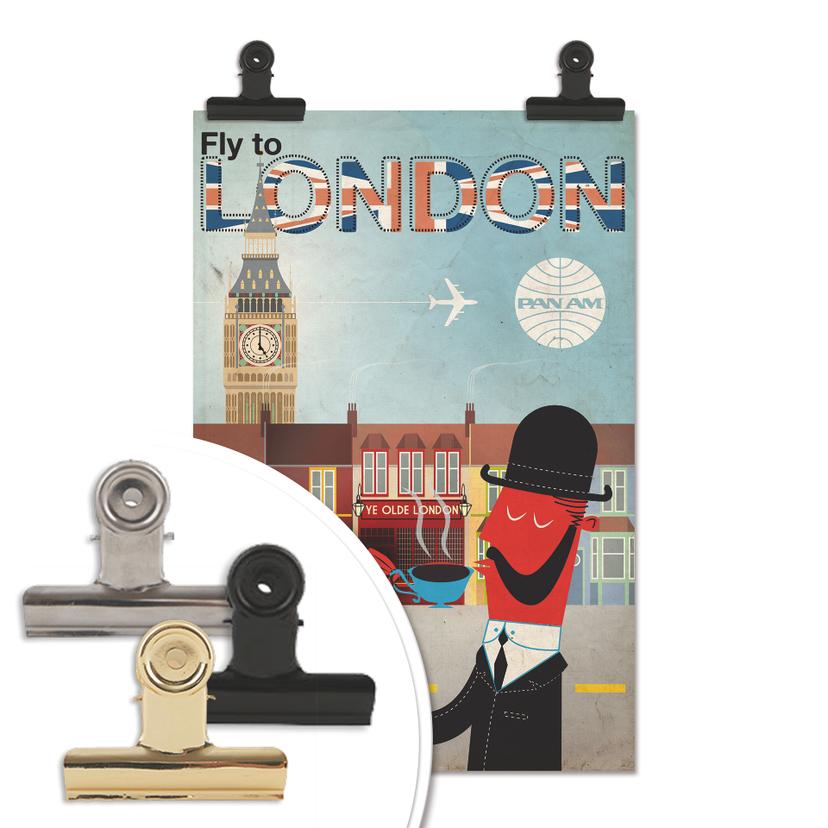 Poster PAN AM - Fly to London