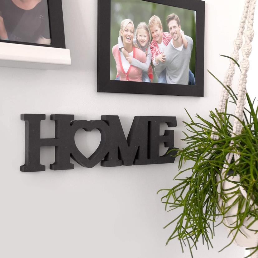 Lettere in legno MDF - 3D HOME 4 - Cuore