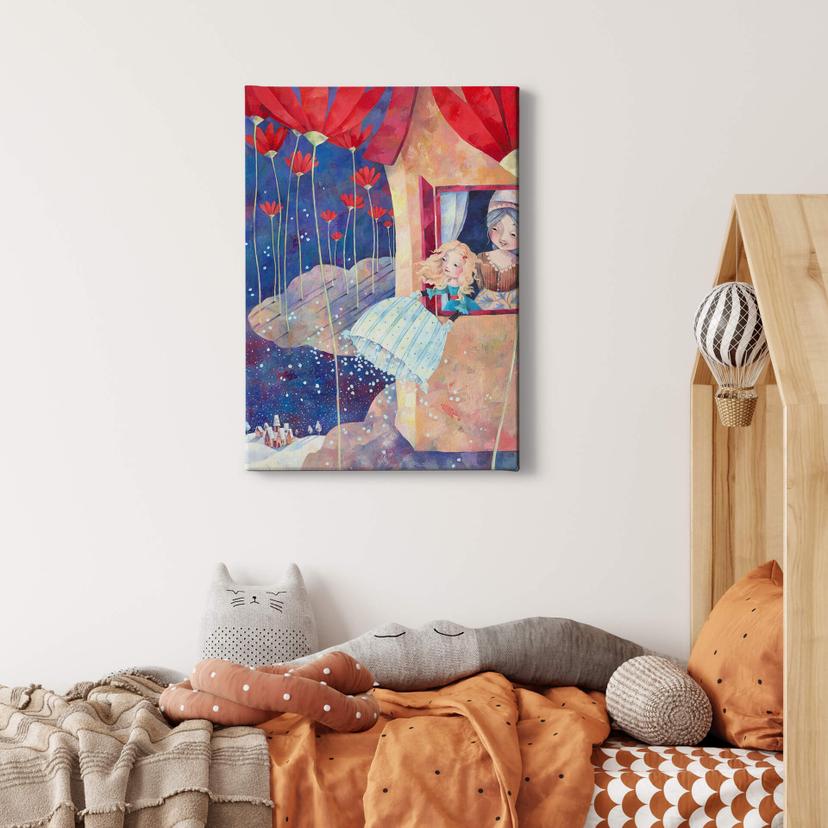 Canvas Blanz - Frau Holle