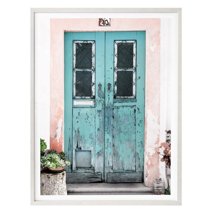 Plakat - Hugonnard - Blue Door in Portugal