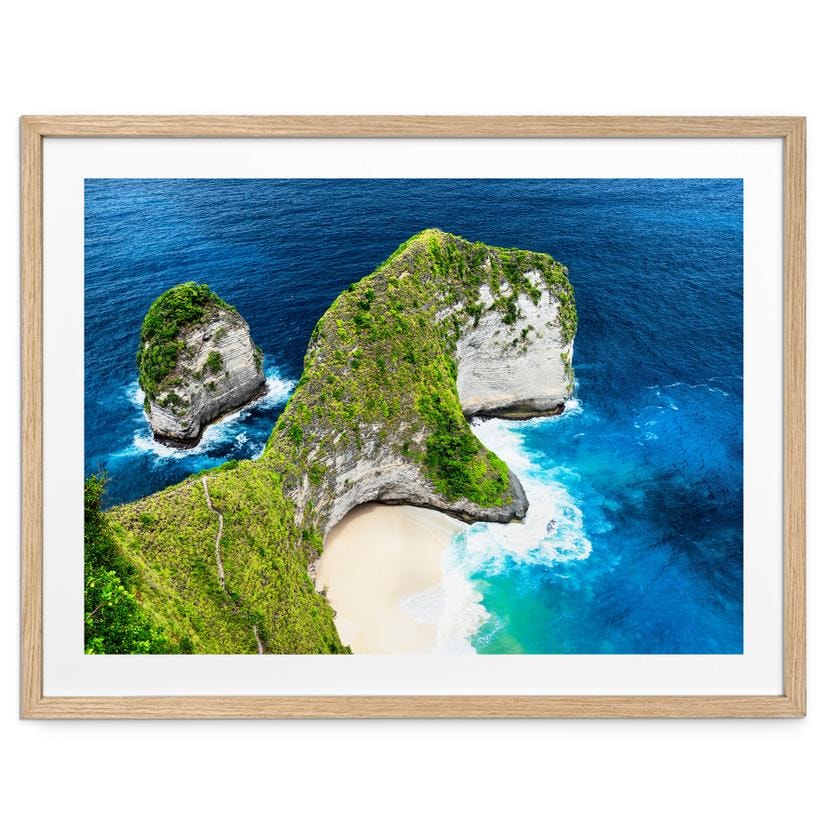 Plakat klippekyst af Nusa Penida - Hugonnard